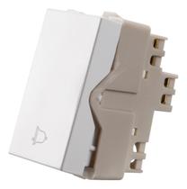 Interruptor Pulsador Campainha 10a-250v Branco Infiniti