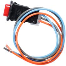 Interruptor punho botão pisca alerta universal carro moto 3 fios