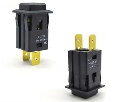 Interruptor pushbutton 31.123 unipolar moldura quadrada