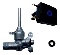 Interruptor + Registro Ramal+anilha P/ Fogão Cooktop Fischer Interruptor + Registro Ramal+anilha P/ Fogão Cooktop Fischer