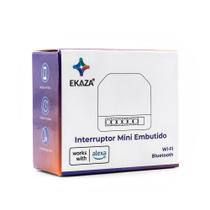 Interruptor Relé MiniModulo Embutido Wifi Ble 2 Canais Alexa