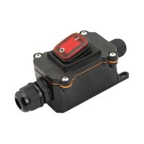 Interruptor Rocker Marinho À Prova d'Água IP67 110V-220V 12V-24V 20A Com Conector De Cabo De