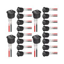 Interruptor Rocker Preto 12V 6A 250V 10A 125V SPST 2 Pinos Liga/Desliga Para Carro Barco RV Interruptor Rocker Preto 12V 6A 250V 10A 125V SPST 2 Pinos Liga/Desliga Para Carro Barco RV