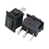 Interruptor Rocker Snap-in KCD11 Preto Vermelho Branco 10 Peças 10x15mm 15x21 2Pin 3Pin 3A 250V Interruptor Rocker Snap-in KCD11 Preto Vermelho Branco 10 Peças 10x15mm 15x21 2Pin 3Pin 3A 250V