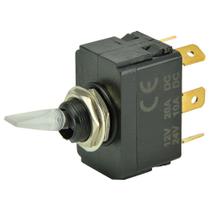 Interruptor seletor BEP 1001907 SPDT iluminado ligado/desligado/ligado 12V DC