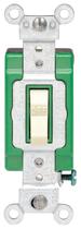 Interruptor seletor de dois pólos Leviton 30 Amp 120/277V marfim