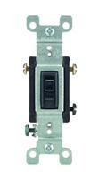 Interruptor seletor Leviton 15 Amp 120V 3-Way Quiet Black