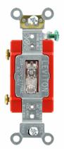 Interruptor seletor Leviton 20A 120V com alça iluminada 1221-LHC