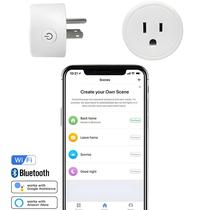 Interruptor Sem Fio Inteligente WiFi BLE Plug Socket Dos EUA Controle Pelo App Alexa E Google Home