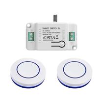 Interruptor sem fio RF 433MHz com controle remoto para iluminação e automação residencial Interruptor sem fio RF 433MHz com controle remoto para iluminação e automação residencial