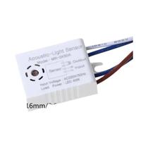 Interruptor Sensor De Luz E Som LED 220V Para Ambientes Internos, Módulo De Controle De Voz