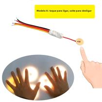 Interruptor Sensor De Toque Mini De Modo Duplo 3.7-24V 2.5A Para Luz LED Nível De Água Painel De