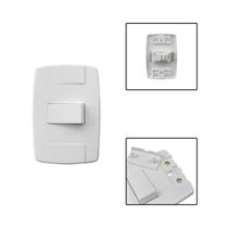 Interruptor Simples 1 Tecla 10A 250V Branco