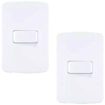 Interruptor Simples 10A 250V Conjunto 4x2 - 2 Unid