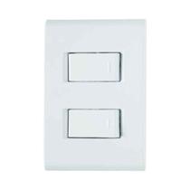 Interruptor Simples 10A Branco - Conjunto 2 Unidades - Linha Liz Tramontina Interruptor Simples 10A Branco - Conjunto 2 Unidades - Linha Liz Tramontina