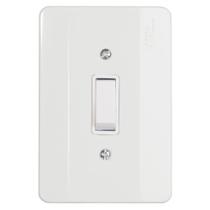 Interruptor Simples 10A com placa Milleniun Mec-Tronic 30 Unidades