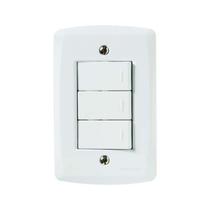 Interruptor Simples 10A - Conjunto 3 Peças - Linha Lux2 Tramontina