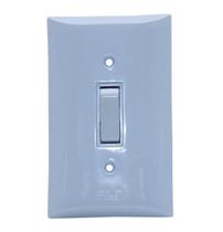 Interruptor Simples 10A De Parede Branco Flp Paris 1420001