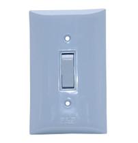 Interruptor Simples 10a De Parede Branco Flp Paris 1420001 Interruptor Simples 10a De Parede Branco Flp Paris 1420001