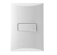 Interruptor Simples 10A Soprano Branco Brava 4x2