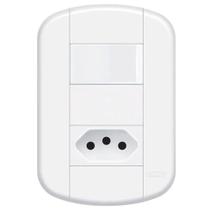 Interruptor Simples 16a-250 Volts E Tomada 2p+t 10a-250 Volts Distanciado Blanc Mais 11339244
