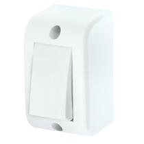 Interruptor Simples 16A 250 Volts Nova Sobrepor - 2541 - FAME Interruptor Simples 16A 250 Volts Nova Sobrepor - 2541 - FAME