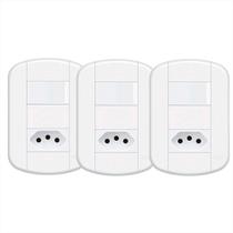 Interruptor Simples 16a/250v E Tomada Blanc+ Kit C/ 3