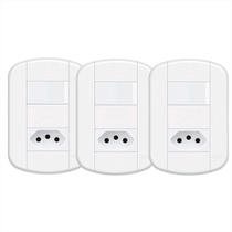 Interruptor Simples 16a/250v E Tomada Blanc+ Kit C/ 3