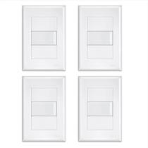 Interruptor Simples 16a/250v - Evidence - Fame- Kit 4 Unid.