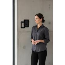 Interruptor Simples + 2 Tomadas 20A Preto Fosco Elegante Interruptor Simples + 2 Tomadas 20A Preto Fosco Elegante