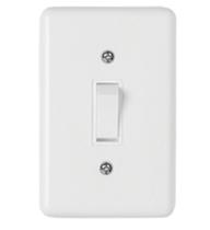 Interruptor Simples Com Espelho Branco Stylo Ilumi Interruptor Simples Com Espelho Branco Stylo Ilumi