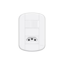 Interruptor Simples e Tomada 2P+T 20A Fame Blanc+ Distanciados com Placa 4x2 Branco Interruptor Simples e Tomada 2P+T 20A Fame Blanc+ Distanciados com Placa 4x2 Branco