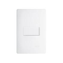 Interruptor Simples Fame Habitat Com Placa 4x2 Branco
