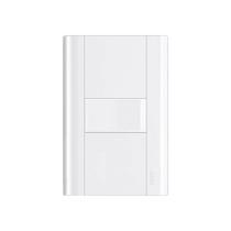 Interruptor Simples Fame Modulare Com Placa 4x2 Branco Interruptor Simples Fame Modulare Com Placa 4x2 Branco