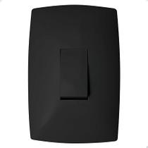 Interruptor Simples Home Grafite Preto B.Lux