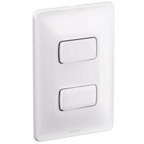 Interruptor Simples + Interruptor Paralelo 10A 250V 4x2 Zeffia - 680103 - PIAL