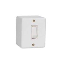 Interruptor Simples Linha Box com Design Moderno e Instalação Fácil Branco Ilumi Interruptor Simples Linha Box com Design Moderno e Instalação Fácil Branco Ilumi