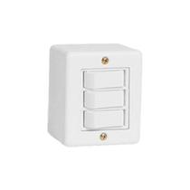 Interruptor Simples Linha Box Ilumi - Conjunto com 3 Unidades