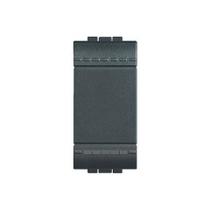 Interruptor Simples Living Light 16 amperes Preto - Bticino Interruptor Simples Living Light 16 amperes Preto - Bticino