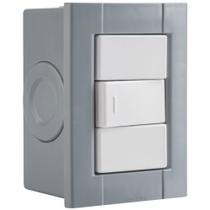 Interruptor Simples Liz Acabamento Brilhante 10A 250V Branco Tramontina Interruptor Simples Liz Acabamento Brilhante 10A 250V Branco Tramontina