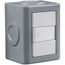 Interruptor Simples Lizflex 10A 250V Acabamento Brilhante Branco Tramontina Interruptor Simples Lizflex 10A 250V Acabamento Brilhante Branco Tramontina