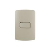 Interruptor Simples MarGirius B3 Colors 10A com Placa 4x2 Pérola