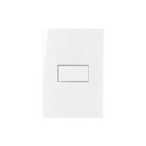 Interruptor Simples Margirius Sleek 10a Com Placa 4x2 Branco Branco