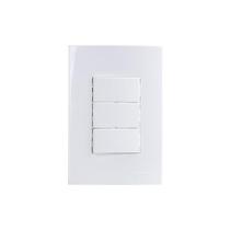 Interruptor Simples +Paralelo 10A Margirius Sleek Placa 4X2 Interruptor Simples +Paralelo 10A Margirius Sleek Placa 4X2