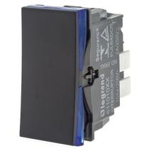Interruptor Simples Preto Borne Auto. Pial Plus+ Legrand 611010PT