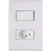 Interruptor Simples Tomada 10a 250v - Tramontina Interruptor Simples Tomada 10a 250v - Tramontina