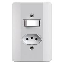 Interruptor Simples + Tomada 2P+T 10A