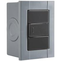 Interruptor Simples Tramontina Liz Branco 10A 250V Acabamento Brilhante Interruptor Simples Tramontina Liz Branco 10A 250V Acabamento Brilhante