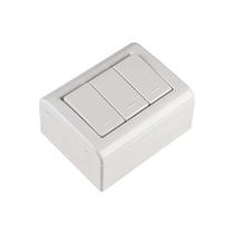Interruptor Simples Tramontina Lizflex - Conjunto com 3 Unidades