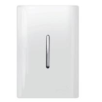 Interruptor Simples Vertical Cromado Com Placa - Dc-12001 - Novara